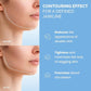 PLANTIFIQUE Chin Strap for Face Contouring - Reusable V Line Ice Silk Fabric Mask - Double Chin Shaping, Adjustable, Breathable Fabric - Jawline Shaper for Women & Men