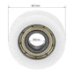 uxcell U Groove Guide Pulley Rail Ball Bearings 6x21x7mm Double Metal Shielded (GCr15) Chrome Steel Bearings Roller Guide Wheel 2pcs