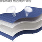 L'AGRATY Weighted Blanket - 88"x104" 30lbs Cooling Breathable Heavy Blanket Microfiber Material with Glass Beads for Adult All-Season Summer Fall Winter Soft Thick Comfort