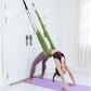 Leg Stretcher Strap, Stretching Equipment with Door Anchor Flexibility Trainer Backbend Assist for Dance Aerial Yoga Ballet Leg Stretching Exercise