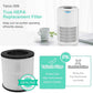 Tailulu Air Purifier Replacement Filter for D09 Air Cleaner, 3-in-1 True H13 HEPA Filter, 1 Pack