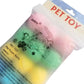 Cat Golf Balls for Indoor Kitten Toys - Interactive Sponge Foam Soccer Balls (Mixed)