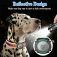 Upgraded AirTag Dog Collar, IP68 Waterproof Dog Collar with Apple Air Tag Holder, Reflective Adjustable Heavy Duty Dog Collars with Soft Padded for Small, Medium and Large Dogs,Orange, S
