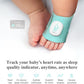 Sense-U Smart Sock Shoe Baby Monitor (Long Range) – Track Baby’s Heart Rate, Movement, and Sleep with Real-Time Alerts from Anywhere