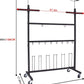 Hockey Gear Drying Rack - Ice Hockey Stick Holder Field Hockey Equipment Dryer - Large Hockey Display Storage Rack Sports Metal Tree Stand for Lacrosse (Patent Protected)