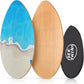 seething 35 Inch Skimboard with High Gloss Coat Wood Skim Board for Beginners,Kids, Teenagers, Adults and All Skimming