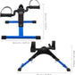 Folding Pedal Exerciser, Mini Under Desk Bike - Portable Foot Hand Cycle Peddler Machine Bicycle Exerciser for Arm Leg While Sitting