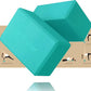 Trideer 9"x6"x3" Yoga Blocks, High Density EVA Foam Blocks 2 Pack, Supportive, Lightweight & Odor Resistant, Yoga Essentials and Accessories for Yogi & Yogini