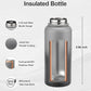 32oz Insulated Water Bottle,Stainless Steel Vacuum Water Bottle, BPA-Free & Leakproof -with Paracord Handle,Strap,Straw Spout Lids,Large Water Jug for Gym Sports