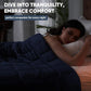 King Size Weighted Blanket for Adults (30 lbs, 80” x 87”, Navy & Blue) Cooling Heavy Blanket for Sleeping Perfect for 290-310 lbs, Breathable Blanket for Adults & Couple All Season, Machine Washable