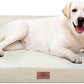 Comfort Expression Orthopedic Jumbo Dog Beds Waterproof, Extra Large Dog Beds Jumbo Breed, PV Washable Pet Sofa Couch with Removable Cover & Non-Slip Bottom(Beige)