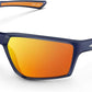 KastKing Osage Polarized Sport Sunglasses for Men and Women, Ideal for Driving Fishing Cycling Running, UV Protection