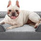 INVENHO Orthopedic Medium Dog Beds for Medium Dogs, Waterproof Egg-Crate Foam Dog Couch Bed with Washable Removable Cover, Waterproof Lining and Nonskid Bottom