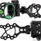 5 Pin Archery Bow Sight 0.019" Optical Fiber Compound Bow Sight Micro Adjustable Archery Sight for Right & Left Hand