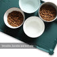 Hoki Found L Silicone Non Slip Pet Food Mats - Tray for Dogs & Cats - Waterproof Dog & Cat Bowl Mats - Suitable for Carpet - Dark Cedar