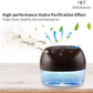 Purifier Air Washer, Air Fresher Aroma Diffuser for Home, Office, Air Purifier with Night Light (Brown)