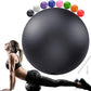 Soft Pilates Ball 9 Inch, Ideal Small Exercise Ball Between Knee Squeeze for Physical Therapy Yoga Core Medicine Abs Pt Bouncy, Mini Rubber Fitball Barre Workout Equipment for Women Men Kid Toddler