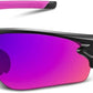 BEACOOL Polarized Sports Sunglasses for Men Women Youth Baseball Fishing Cycling Running Golf Motorcycle Tac Glasses UV400
