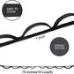 Premium Durable Stretch Straps with Loops, Stretching Strap for Physical Therapy, Multi-Loop Yoga Strap Fitness Exercise Strap for Yoga, Pilates, Dance, Flexibility&Exercise