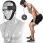Neck Harness with Heavy-Duty Chain - Adjustable Head and Chin Straps for Neck Strength and Pain Relief