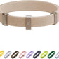 Safety Cat Collar - U.S. IDA Gold Awarding Design, Stretch Elastic Quick Release, Non Breakaway - Light Weight for Kitten, Neck Fit 5.9'-11.8' for All Small Large Cat,S(Linen)