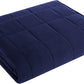 L'AGRATY Weighted Blanket - 80"x87" 20lbs Cooling Breathable Heavy Blanket Microfiber Material with Glass Beads for Adult All-Season Summer Fall Winter Soft Thick Comfort