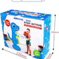 Punching Bag for Kids, Free Standing Boxing Bag for Bounce Back Focus Punching Bag for Practicing Karate, Taekwondo, De-Stress Boxing Bag for Kids.