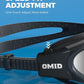OMID Swim Goggles, P2 Polarized Swimming Goggles for Men Anti-fog Goggles Swimming for Adult Women