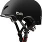 Skateboard Helmet for Adults - Adjustable Certified Safety Adults Helmet for Skateboarding Bike Bicycle Scooter Cycling Skate Skating Multisport Helmets for Women Men Boys Girls Kids Youth