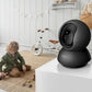 Tapo TP-Link 2K Pan/Tilt Indoor Security Camera for Baby Monitor, Pet Camera | Motion Detection & Tracking | 2-Way Audio | Cloud & SD Card Storage | Works w/Alexa & Google Home | Black C211