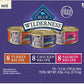 Blue Buffalo Wilderness High Protein, Natural Adult Pate Wet Cat Food Variety Pack, Chicken, Salmon, Turkey 5.5-oz can (24 count - 8 of Each Flavor)