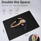 YOTTOY Large Yoga Mat (75 * 52 * 1/2inch),Extra Wide TPE Exercise Mat,Non-Slip Workout Mat for Pilates, Fitness, Barefoot, Home Gym Studio with Strap and Towel