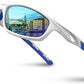 RIVBOS Sunglasses for Men Women Polarized UV Protection Sports Fishing Driving Shades Cycling RB833