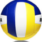 Softy Volleyball, Durable PU Leather,Waterproof Indoor Outdoor Soft Volleyball for Beach Game Gym Training (Official Size 5)
