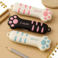 Cat Paw Retractable Box Cutter, 2025 New Cute Cat Claw Knife, Carton Cat Paper Cutter (Pink)