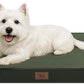 Outdoor Dog Bed for Small Dogs, Waterproof Dog Crate Bed for Small Dogs, Orthopedic Egg Crate Foam Puppy Beds with Washable and Removable Oxford Cover, Dark Green
