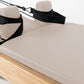 Pilates Reformer Machine, Wood Foldable Pilates Machine Equipment for Home Workout