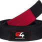 G4 VISION Jiu Jitsu Belt BJJ Belts Brazilian Adult A1 A2 A3 A4 Black Brown Purple Blue White