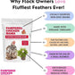 Pampered Chicken Mama Backyard Chicken Molting Supplement: Fluffiest Feathers Ever Backyard Chicken Feed and Supplies for Hens (6 Pound Economy Size)