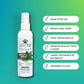 Lillian Ruff Starter Pack Gift Set for Dogs | Oatmeal Shampoo, Oatmeal Conditioner, Waterless Shampoo Citrus, Ear Cleaner & Otic Wax Solvent, Breath Spray, Leash Clip Waste Bag Dispenser with 15 Bags