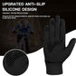 Kids Winter Gloves Thick Soft Fleece Warm Touch Screen Anti-Slip for Boys Girls 3-15 Years Cycling School