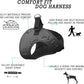 Comfort Fit Dog Harness No Pull No Escape Harness Adjustable Buckles Soft Padded Reflective Choke Step in Dog Vest with Easy Control Handle for Small Medium Large Dogs & Puppies