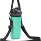 Neoprene Water Bottle Carrier Bag with Adjustable Shoulder Strap for Owala 24 OZ Tumbler, Insulated Water Bottle Cover for Owala FreeSip Insulated Water Bottle (Teal, 24 OZ)