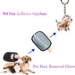 2Pcs Five-Finger Pet Hair Removal Glove for Dogs,Reusable Cat Grooming Gloves,Pet Hair Collector Keychain,Electrostatic Pet Hair Removal Tool for Furniture,Car,Couch,Carpet,Essential Pet Supplies