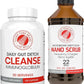 Silver Fern Brand Ultimate Clean-Up Kit - Mild Issues - Cleanse Capsules & Nano Scrub Liquid, I Kit, 30 Day Supply, No Gluten, No Dairy, Made in USA