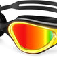 ZIONOR G1 Nava Super Anti-Fog Unisex Swim Goggles Mirror/Bright Smoke Lens