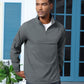 Aulemen Men's Casual Quarter Zip Pullover-Athletic Windbreaker Lightweight Jackets Hiking Golf for Men Mock Neck with Pockets