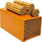 1 Set Cardboard Bee House Nesting Tubes - 6" Long X 5/16" Diameter Tube for Mason Solitary Bees - for Filling Insect Hotels and Bug Houses