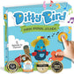 Ditty Bird Farm Animals Sound Book for Toddlers | Interactive Farm Board Book with Real Animal Sounds | Touch & Sound Book for Ages 1-3 | Sensory, Musical Book for Toddlers