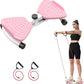 HOTSWEAT Waist Twister, Exercise Twist Boards Twisting Waist Machine for Women Belly Fat, Noiseless Ab Twister Machine with Resistance Bands, Waist Sculptor for Home Gym